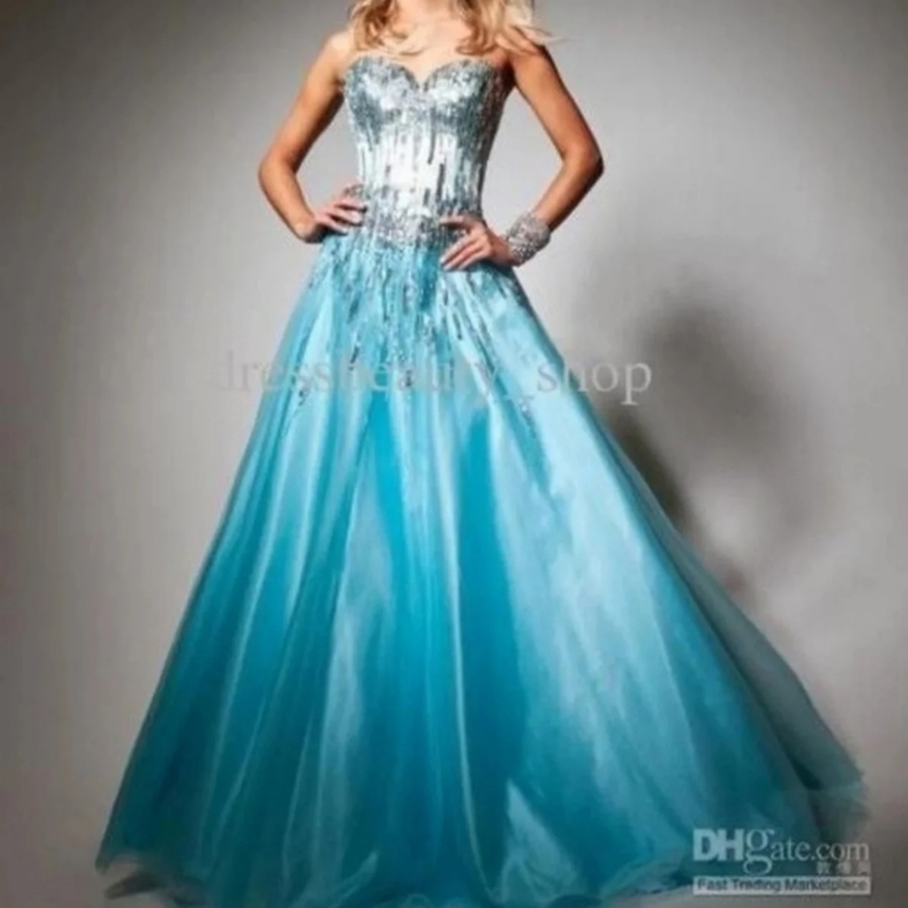 Frozen Elsa Prom Dress